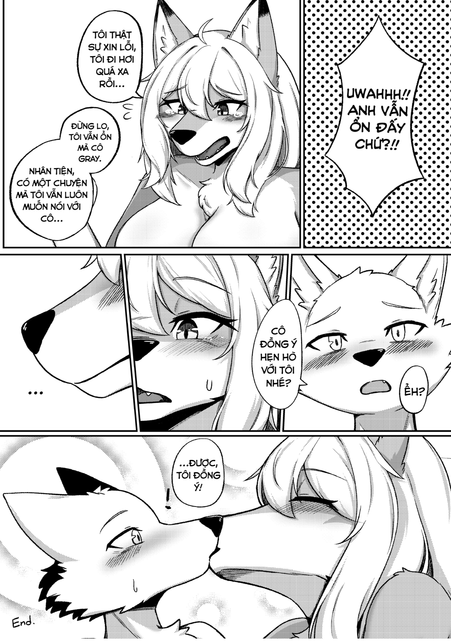 HentaiVN.net - Ảnh 19 - Gray wolf restaurant, special menu - Chap 1