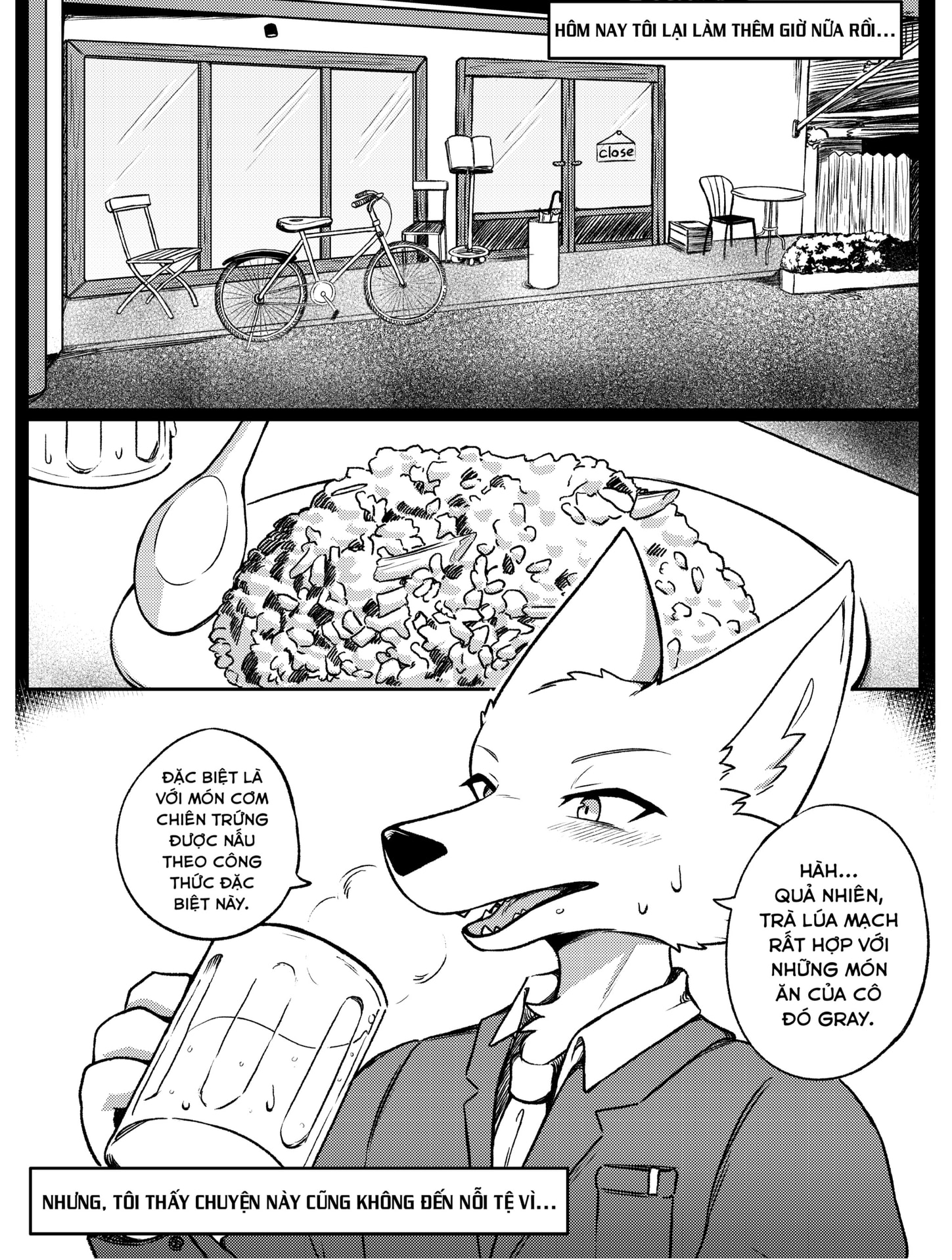 HentaiVN.net - Ảnh 3 - Gray wolf restaurant, special menu - Chap 1