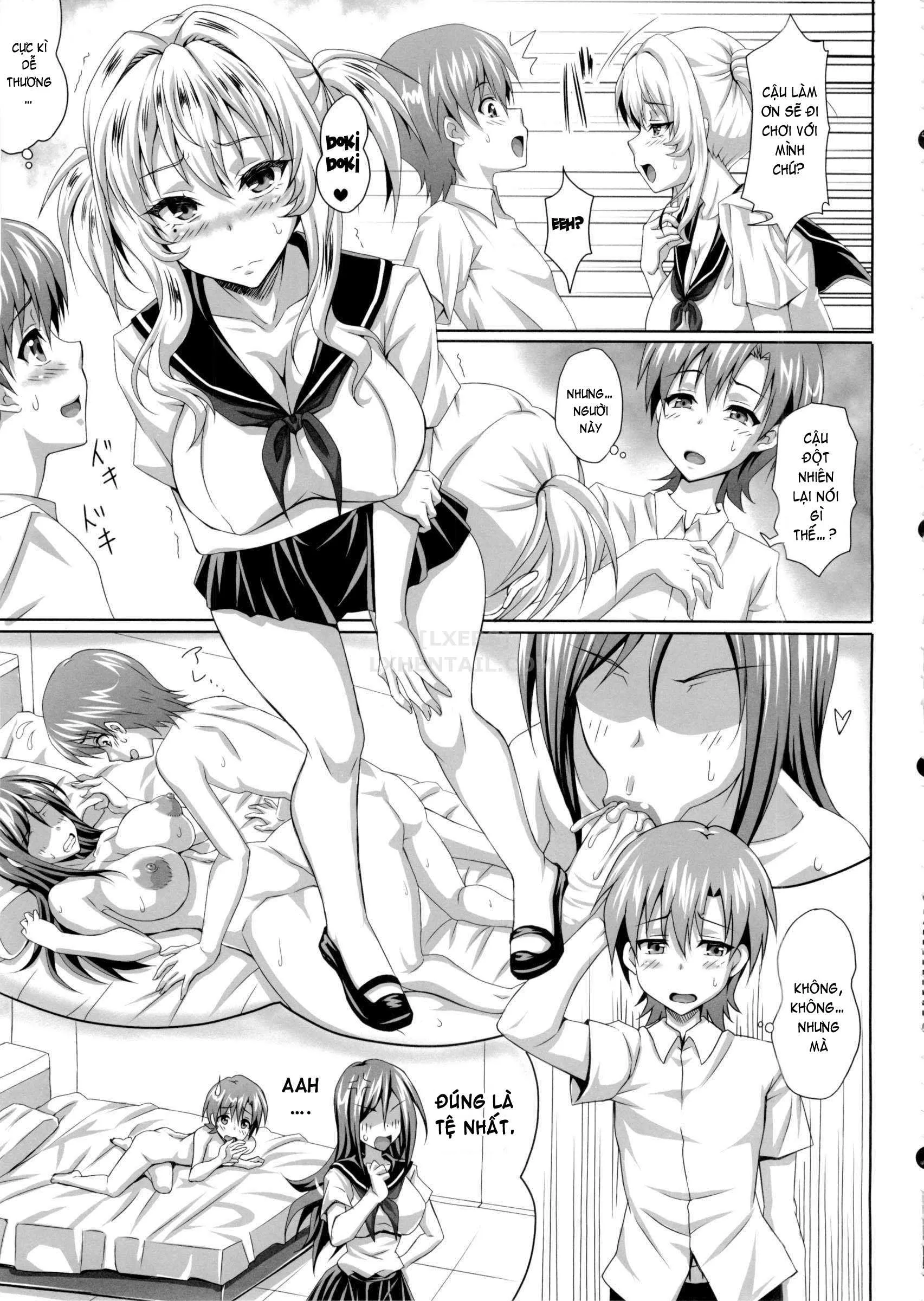 HentaiVN.net - Ảnh 7 - My Personal Big Breasted Masturbation Maid ZERO [Boku dake no Bakunyuu Ona-maid ZERO] - Chap 1