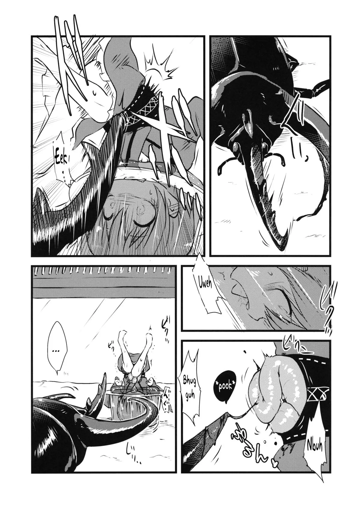 HentaiVN.net - Ảnh 5 - Em loli chơi đùa cùng con bọ và cái kết [Shinmyoumaru VS Caucasus Ookabuto ; Shinmyoumaru VS Japanese Rhinoceros Beetle] - Chap 1