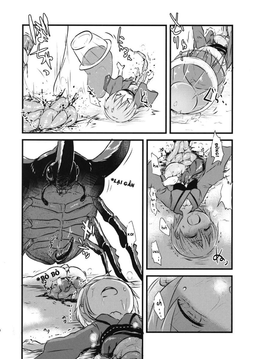 HentaiVN.net - Ảnh 8 - Em loli chơi đùa cùng con bọ và cái kết [Shinmyoumaru VS Caucasus Ookabuto ; Shinmyoumaru VS Japanese Rhinoceros Beetle] - Chap 1