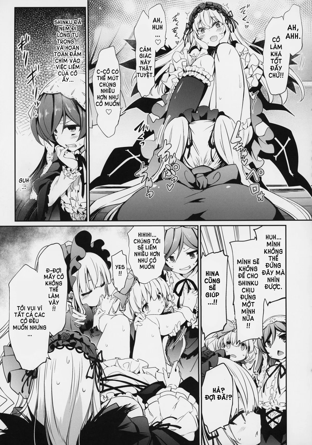 HentaiVN.net - Ảnh 12 - NIỀM TỰ HÀO CỦA SUIGIN. [(MakiMaki 27) [Tousen Soudou (Tousen)] SUIGIN PRIDE (Rozen Maiden)] - Chap 1