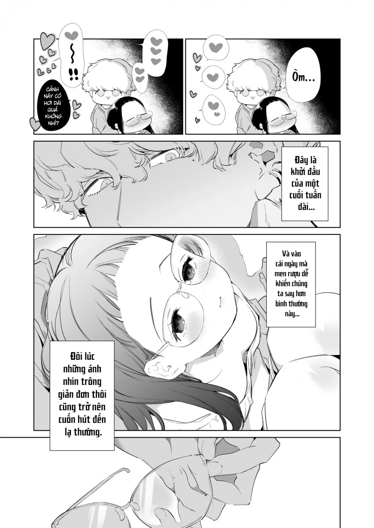 HentaiVN.net - Ảnh 5 - Nàng nghiêm túc và chàng thảnh thơi 1:30 sáng - Chap 1