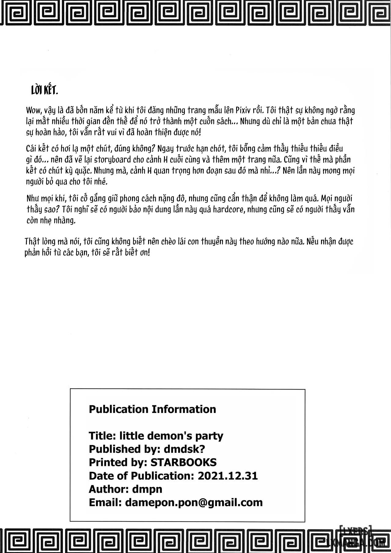 HentaiVN.net - Ảnh 28 - little demon's party - Chap 1