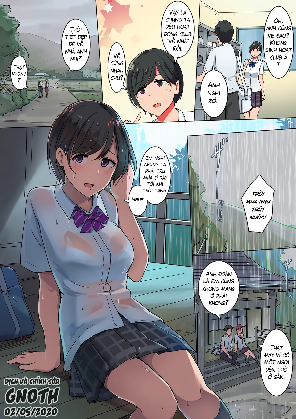 HentaiVN.net - Ảnh 2 - Kitakubu no Amayadori - Chap 1