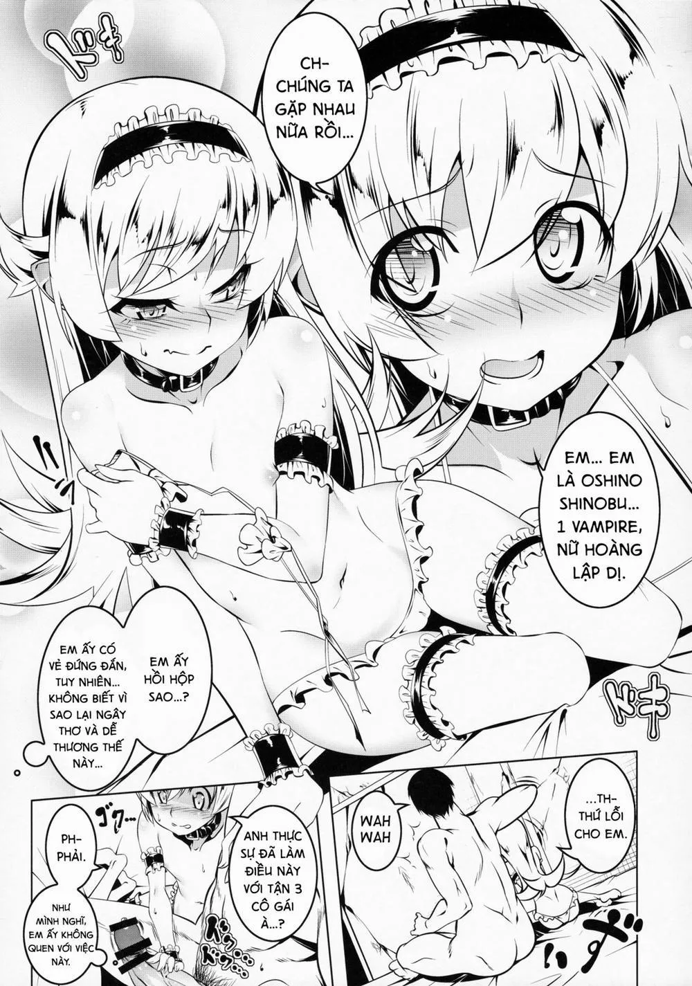 HentaiVN.net - Ảnh 19 - Loli Quartet (Bakemonogatari) - Chap 1