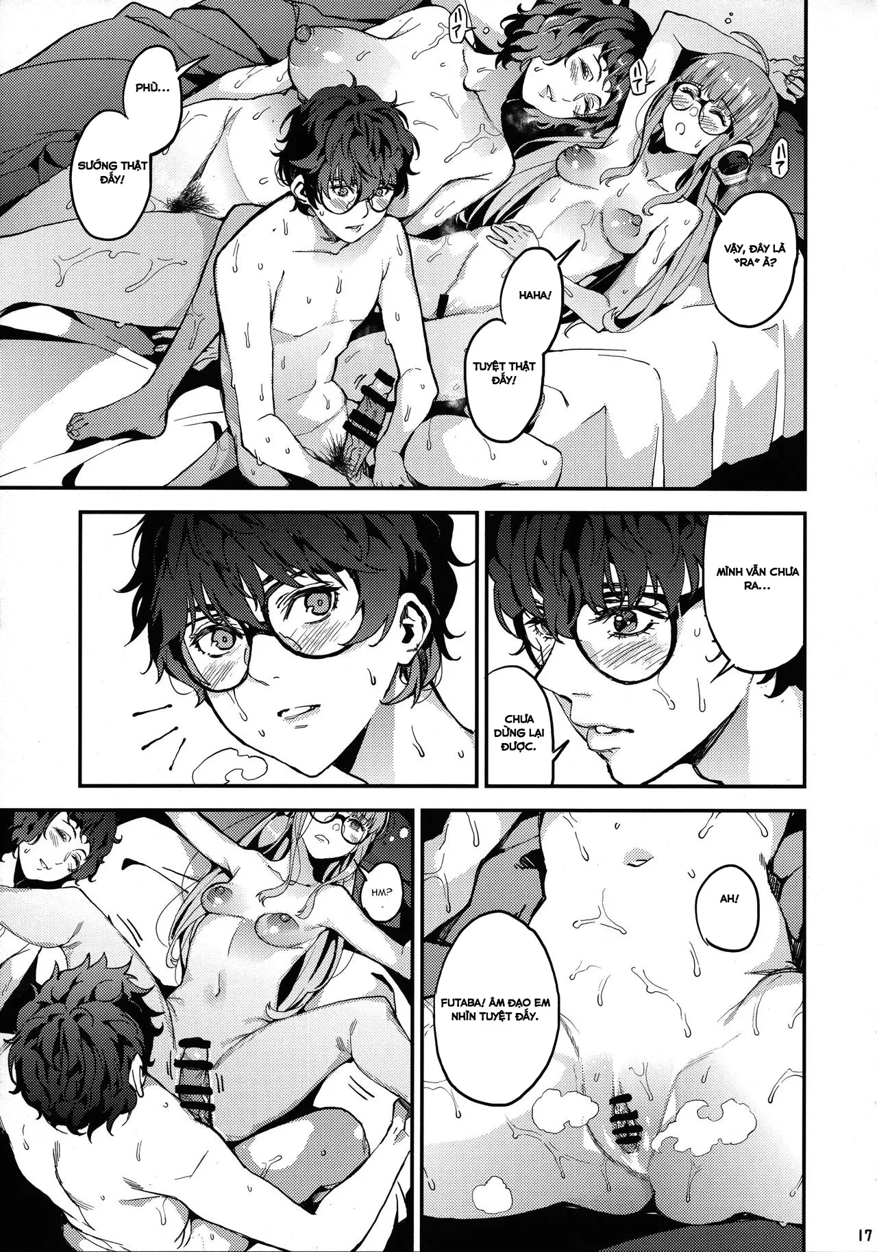 HentaiVN.net - Ảnh 17 - Kawakami Sensei to Futaba no Himitsu Kojin Jugyou (Persona 5) - Chap 1