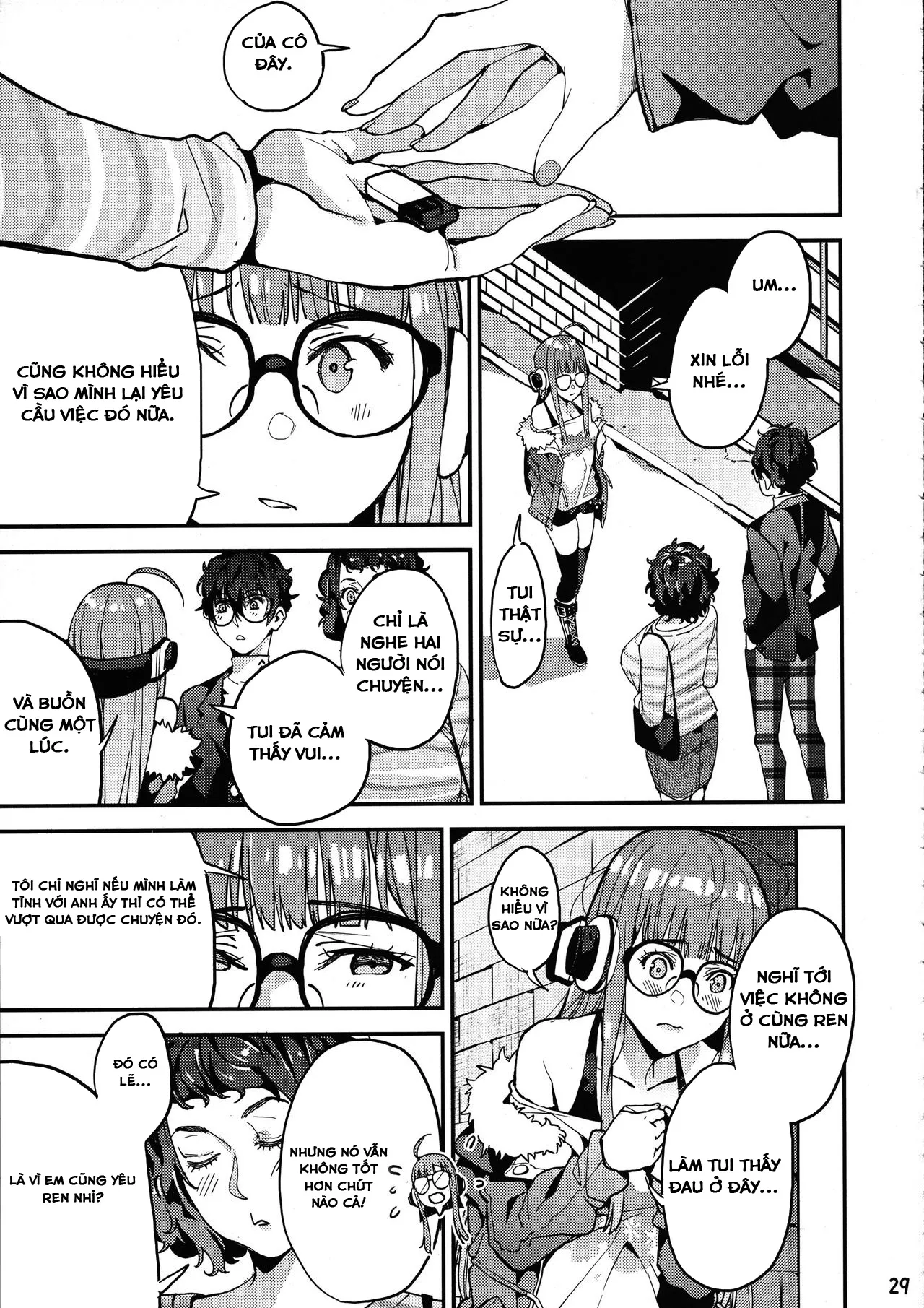 HentaiVN.net - Ảnh 29 - Kawakami Sensei to Futaba no Himitsu Kojin Jugyou (Persona 5) - Chap 1