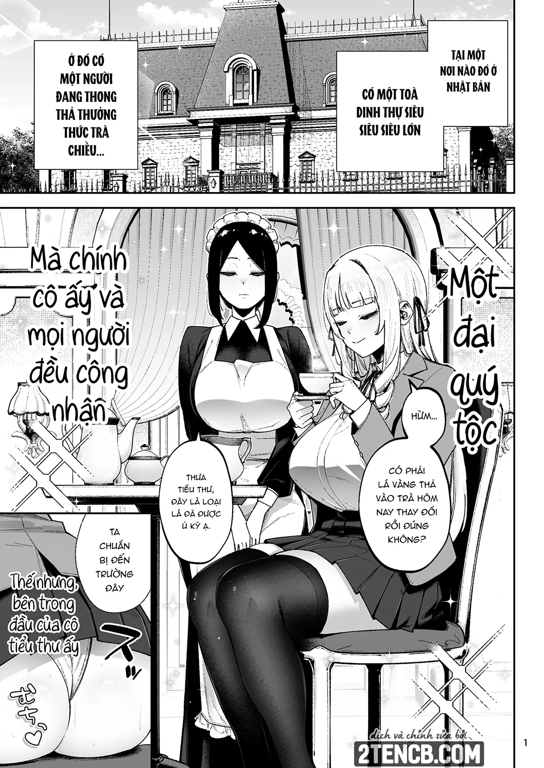 HentaiVN.net - Ảnh 3 - Soreyuke, Ero Baka Ojou-sama! - Chap 1