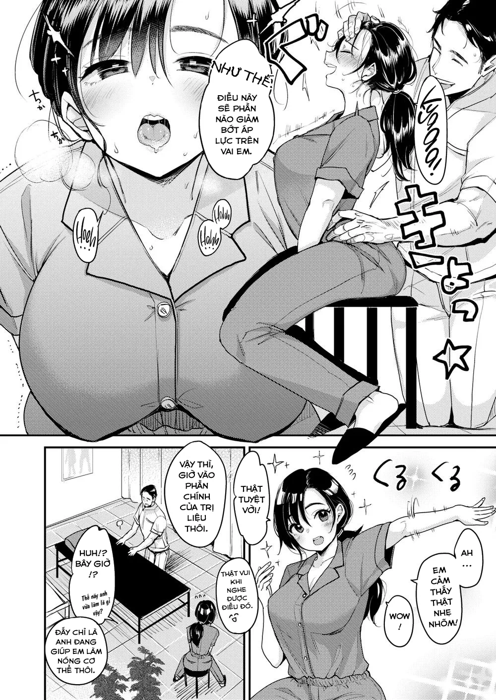 HentaiVN.net - Ảnh 7 - Nadeshiko-san just can't say no! Massage [Nadeshiko-san just can't say no! Massage] - Chap 1