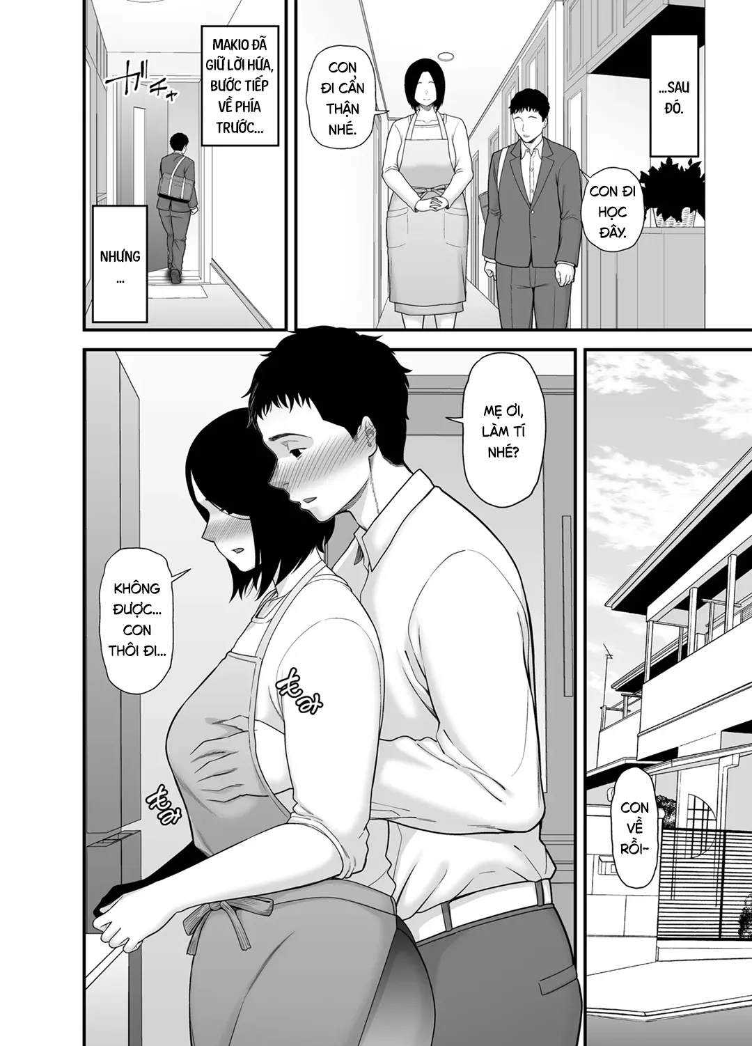 HentaiVN.net - Ảnh 43 - Mẹ hi sinh thân thể để cứu con trai - Chap 1