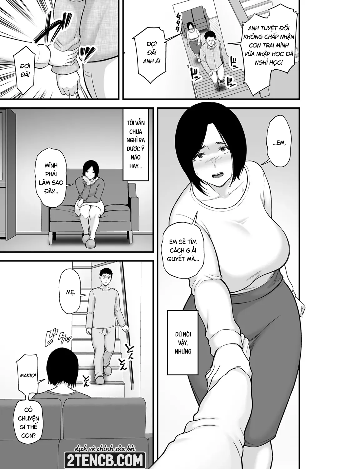 HentaiVN.net - Ảnh 6 - Mẹ hi sinh thân thể để cứu con trai - Chap 1