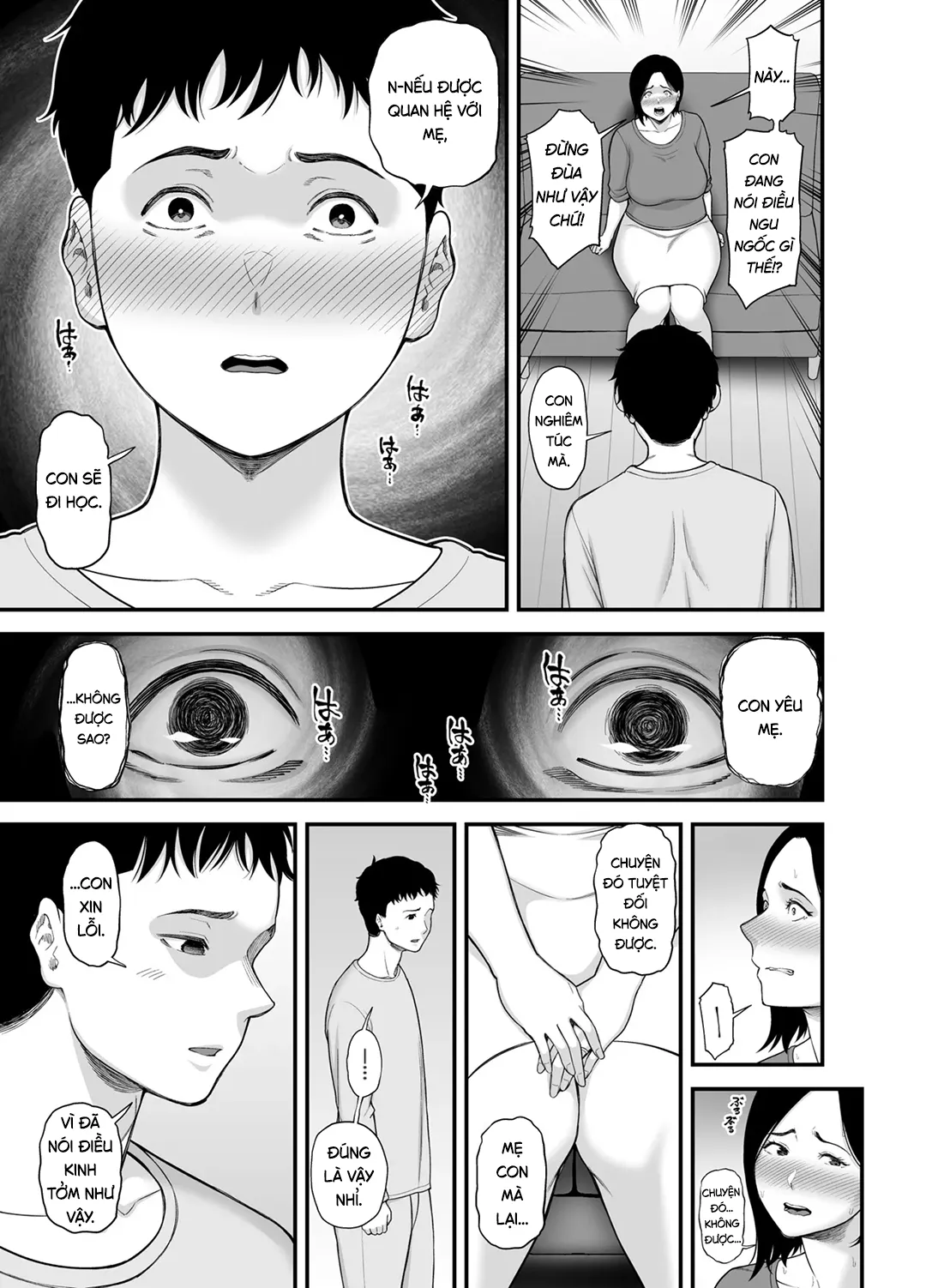 HentaiVN.net - Ảnh 8 - Mẹ hi sinh thân thể để cứu con trai - Chap 1