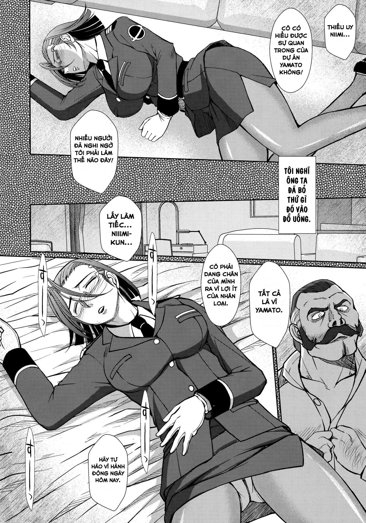 HentaiVN.net - Ảnh 8 - [CIRCLE OUTERWORLD (Chiba Shuusaku)] 2198-nen no Niimi Kaoru (Space Battleship Yamato 2199) - Chap 1