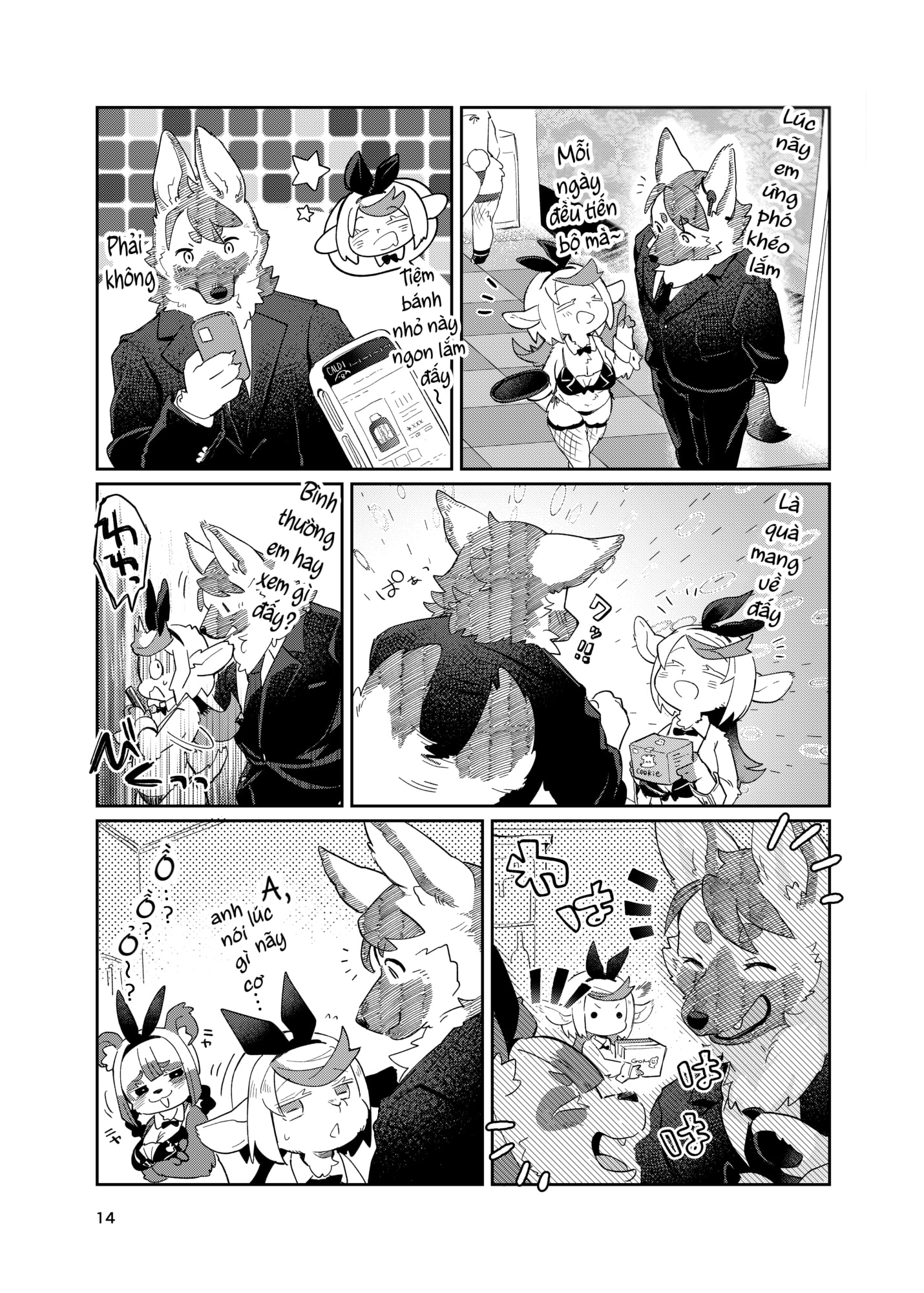 HentaiVN.net - Ảnh 14 - Chào mừng quý khách đến với quán bar Thỏ Bay Bổng - Chap 1