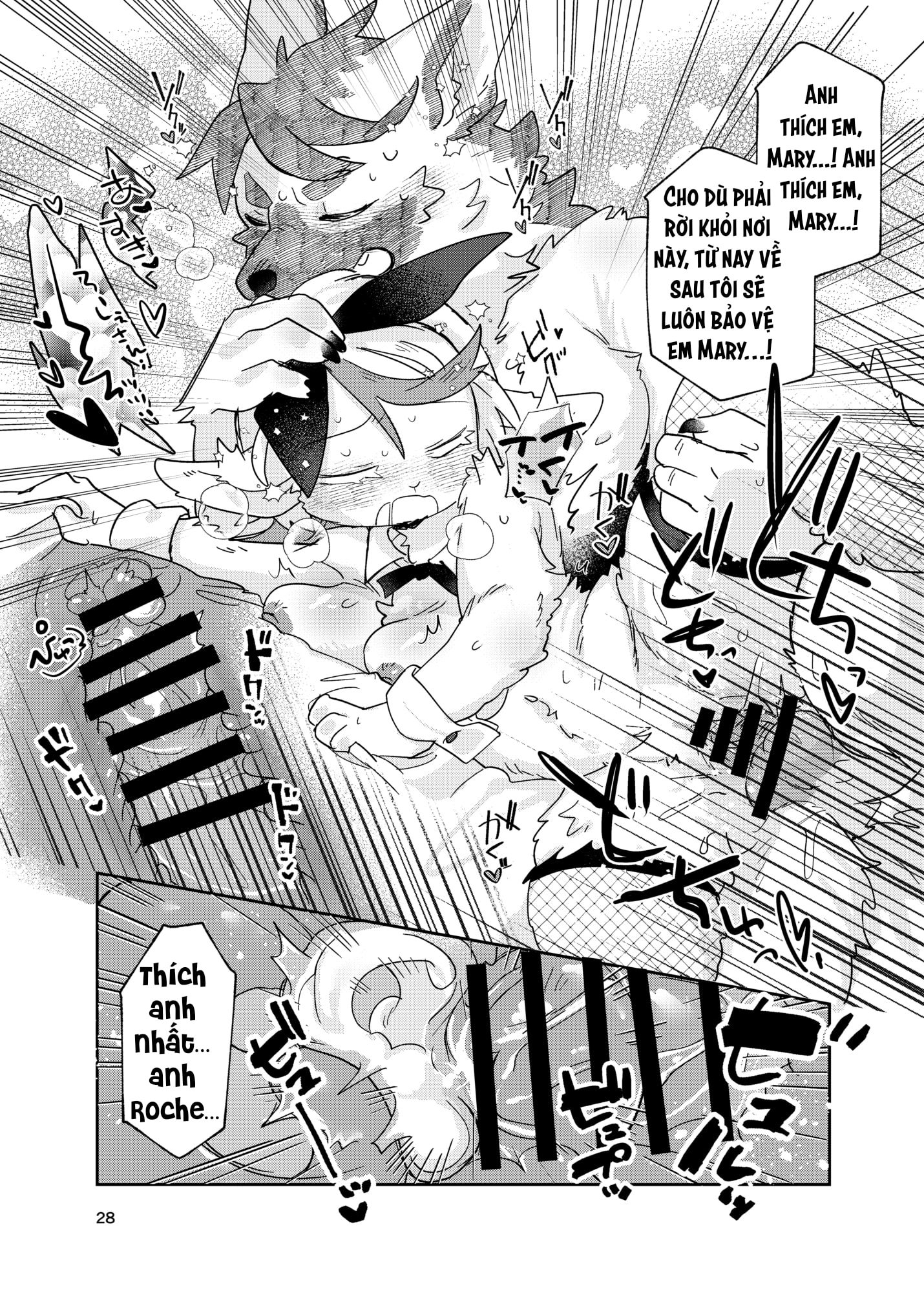 HentaiVN.net - Ảnh 28 - Chào mừng quý khách đến với quán bar Thỏ Bay Bổng - Chap 1