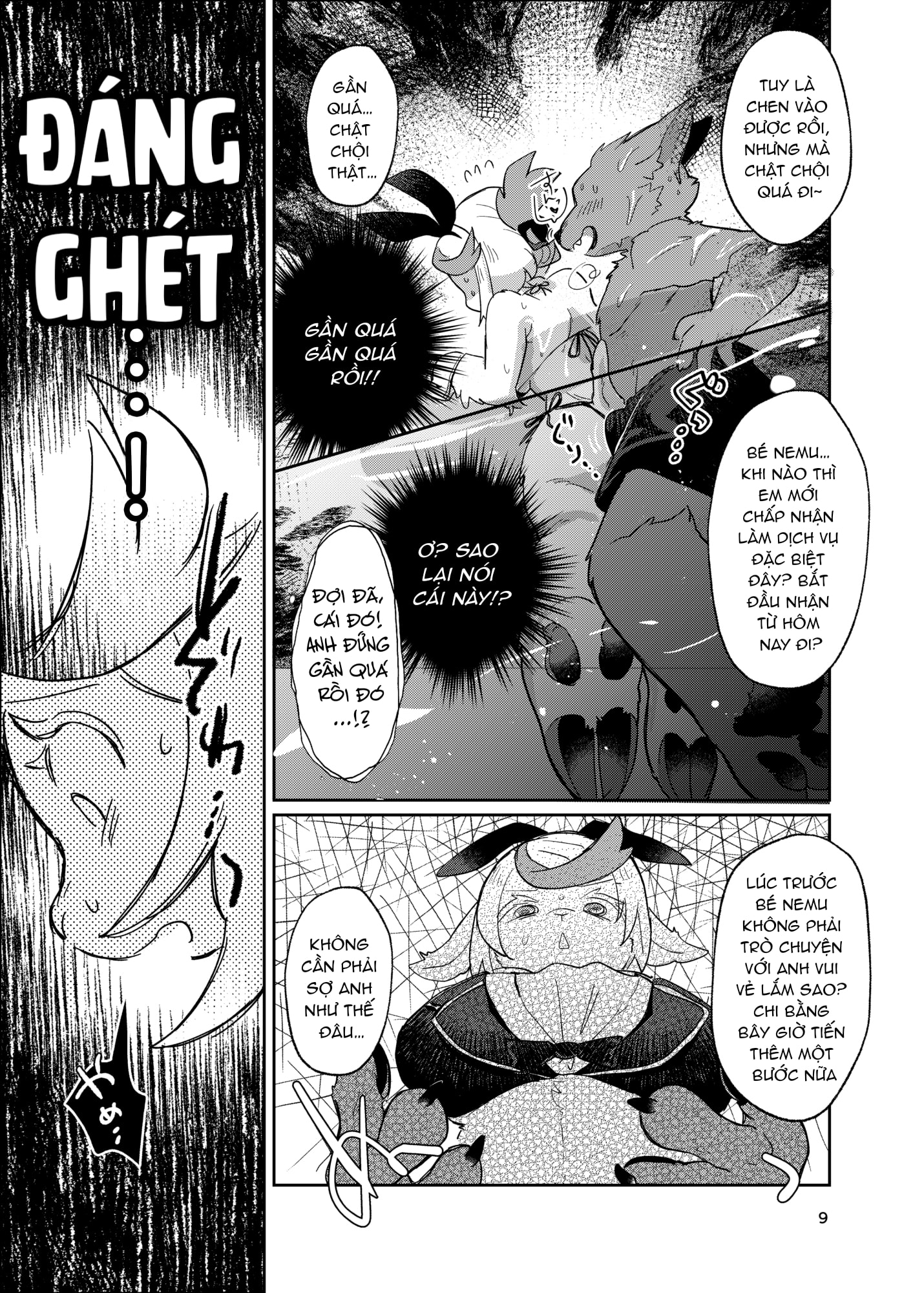 HentaiVN.net - Ảnh 9 - Chào mừng quý khách đến với quán bar Thỏ Bay Bổng - Chap 1