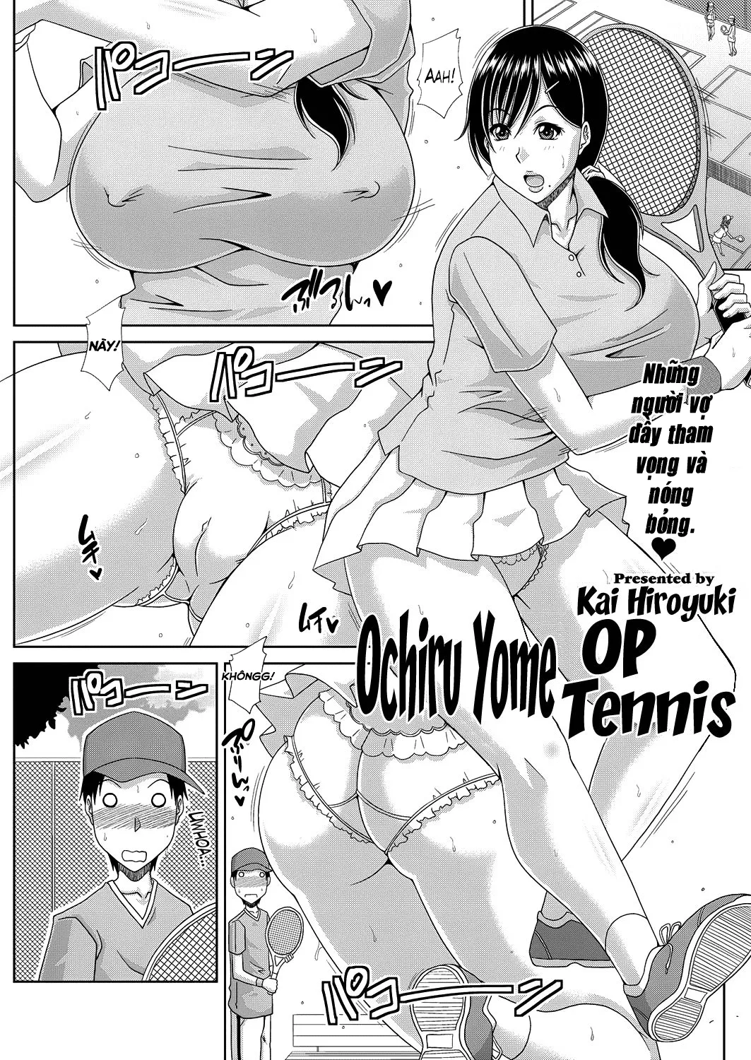 HentaiVN.net - Ảnh 3 - Tai nạn khi làm huấn luyện viên tennis [墜嫁OPテニス, Ochiru Yome OP Tennis] - Chap 1