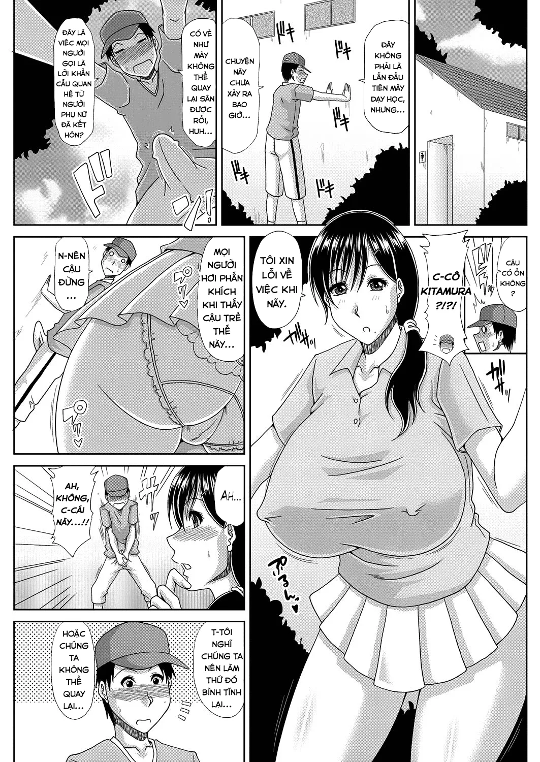 HentaiVN.net - Ảnh 8 - Tai nạn khi làm huấn luyện viên tennis [墜嫁OPテニス, Ochiru Yome OP Tennis] - Chap 1