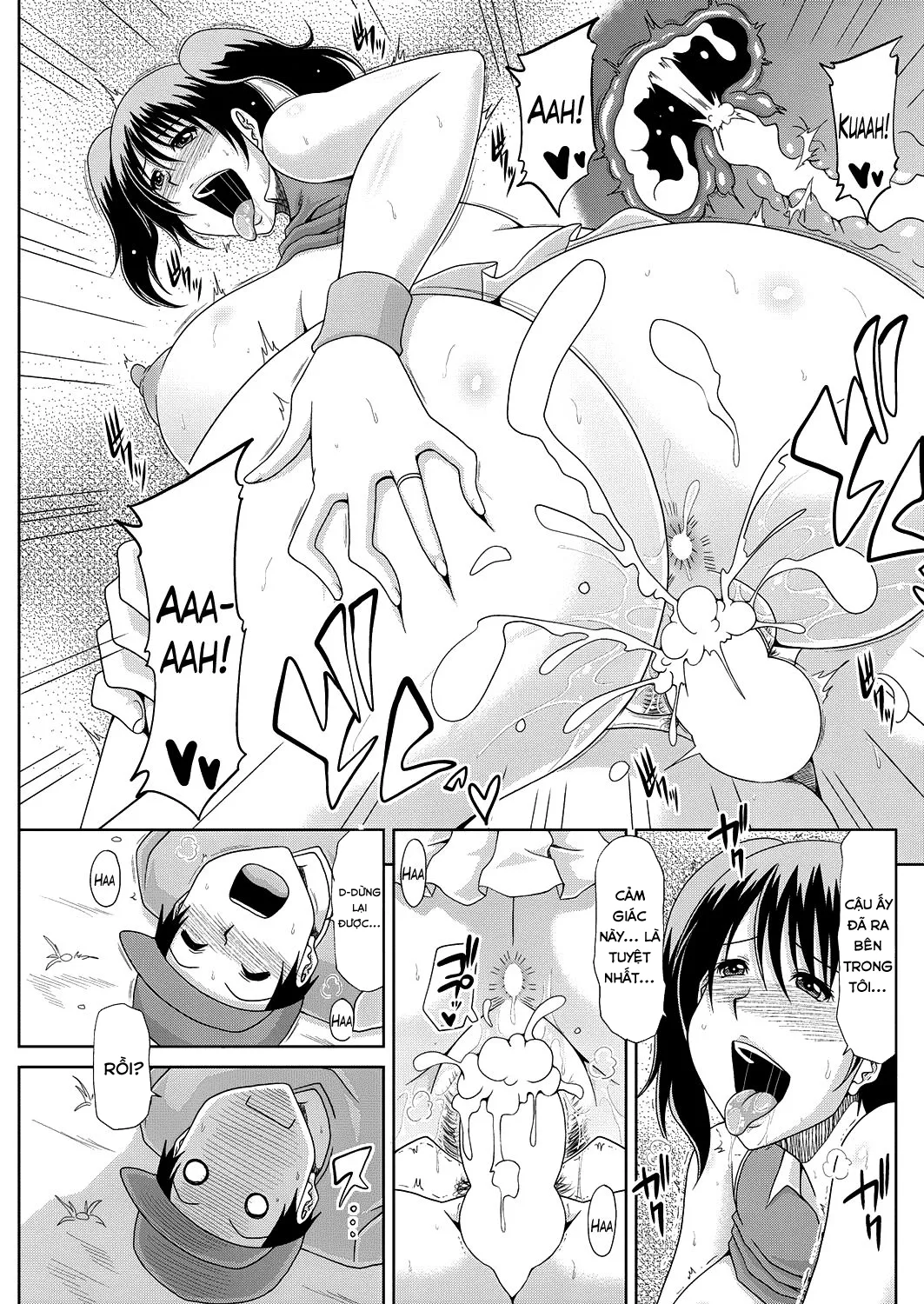 HentaiVN.net - Ảnh 9 - Tai nạn khi làm huấn luyện viên tennis [墜嫁OPテニス, Ochiru Yome OP Tennis] - Chap 2