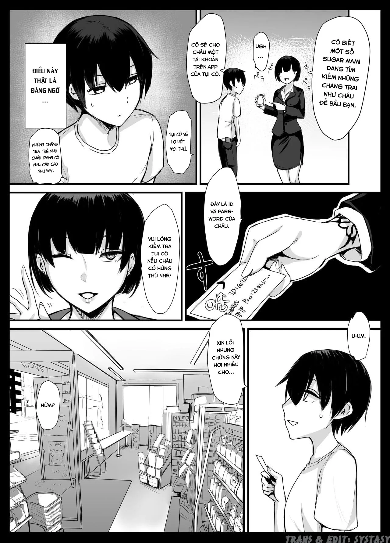 HentaiVN.net - Ảnh 3 - Sugar Mom! [Mama Katsu!] - Chap 1