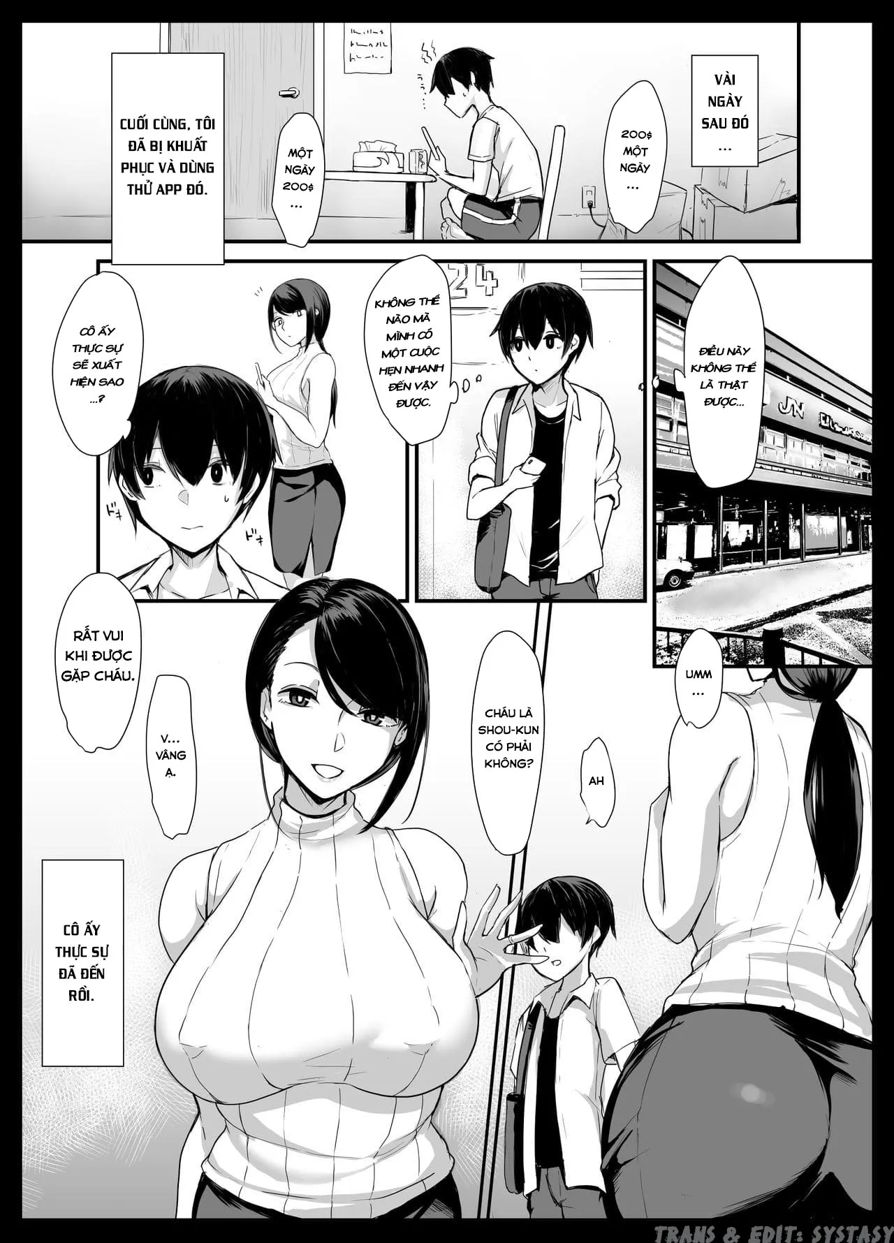HentaiVN.net - Ảnh 4 - Sugar Mom! [Mama Katsu!] - Chap 1