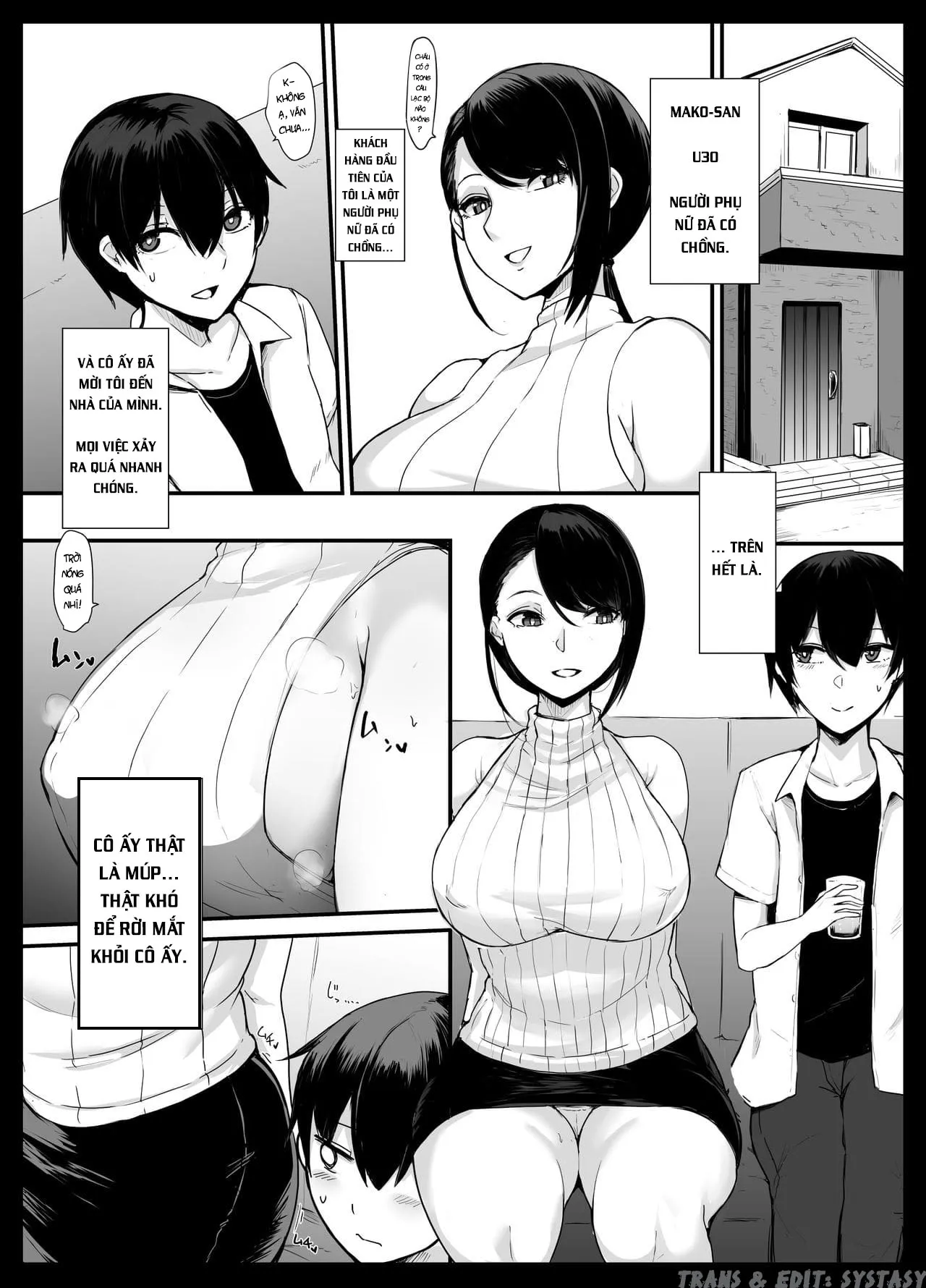 HentaiVN.net - Ảnh 5 - Sugar Mom! [Mama Katsu!] - Chap 1