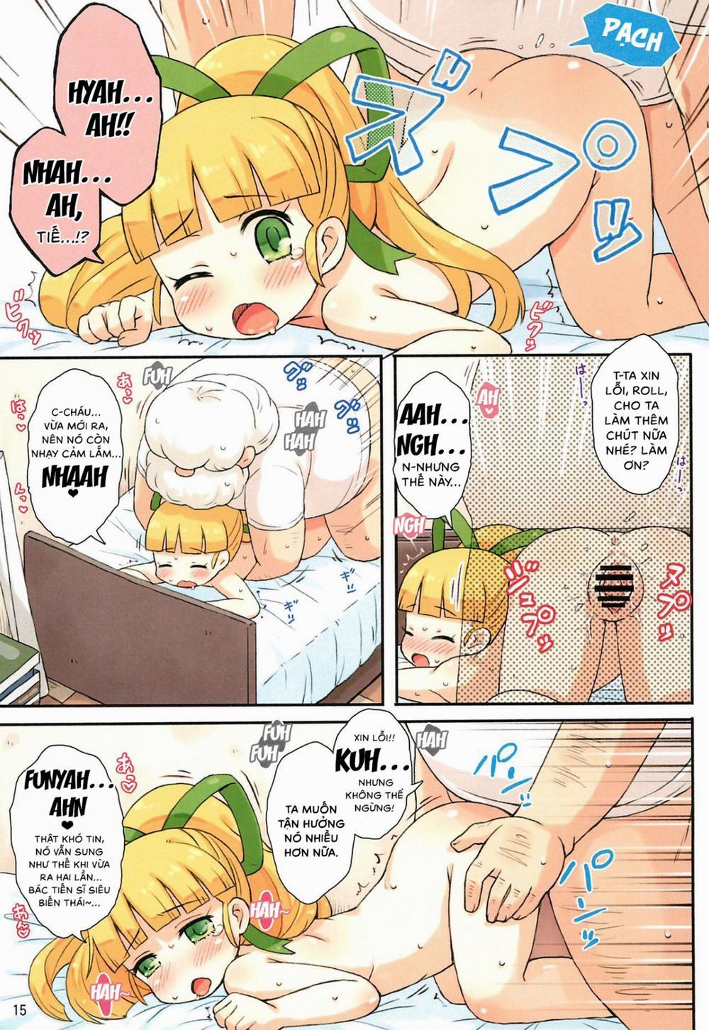 HentaiVN.net - Ảnh 16 - Roll-chan to Hakase no Nichijou (Megaman) [ロールちゃんとハカセの日常] - Chap 1