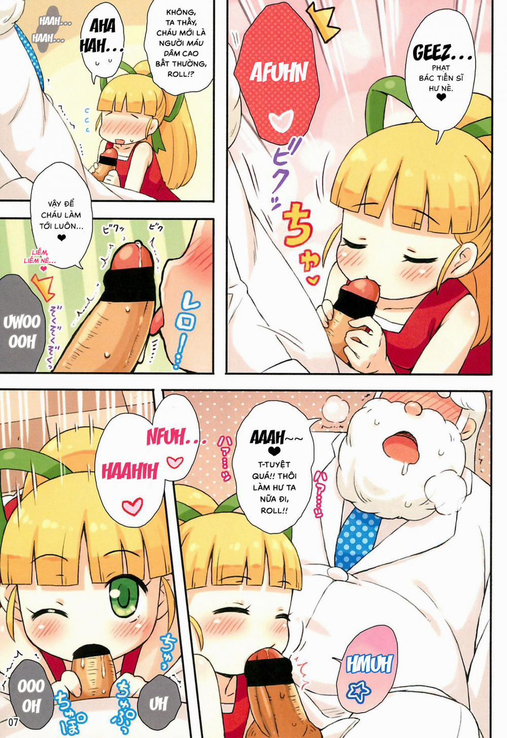 HentaiVN.net - Ảnh 8 - Roll-chan to Hakase no Nichijou (Megaman) [ロールちゃんとハカセの日常] - Chap 1
