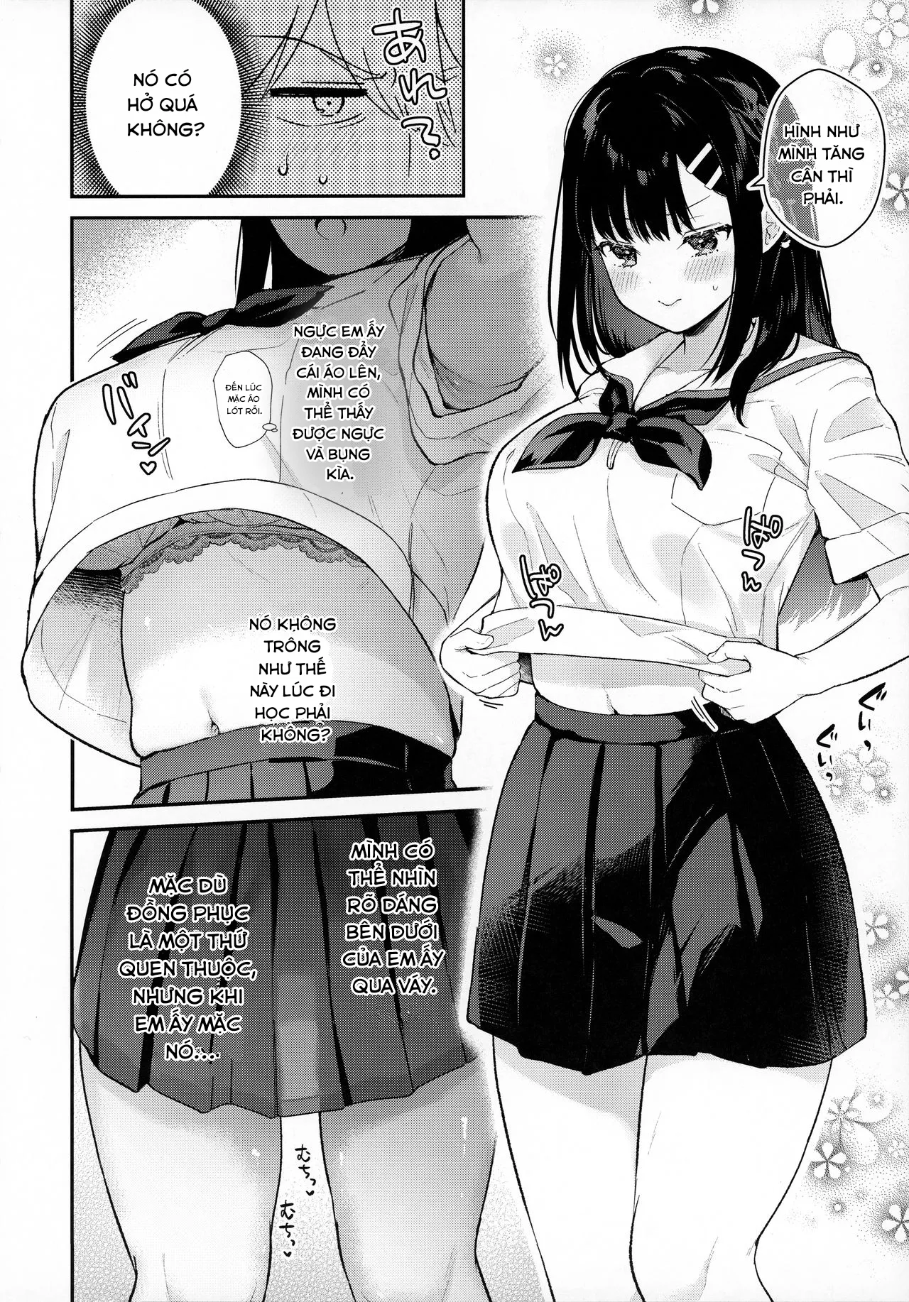 HentaiVN.net - Ảnh 8 - Tsuyu, Natsufuku, Apart nite - Chap 1