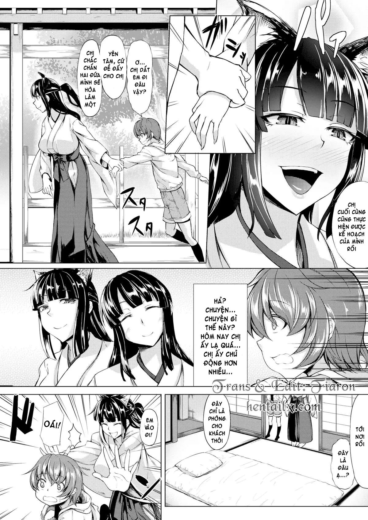 HentaiVN.net - Ảnh 3 - Meddling of The Cat God - Chap 1
