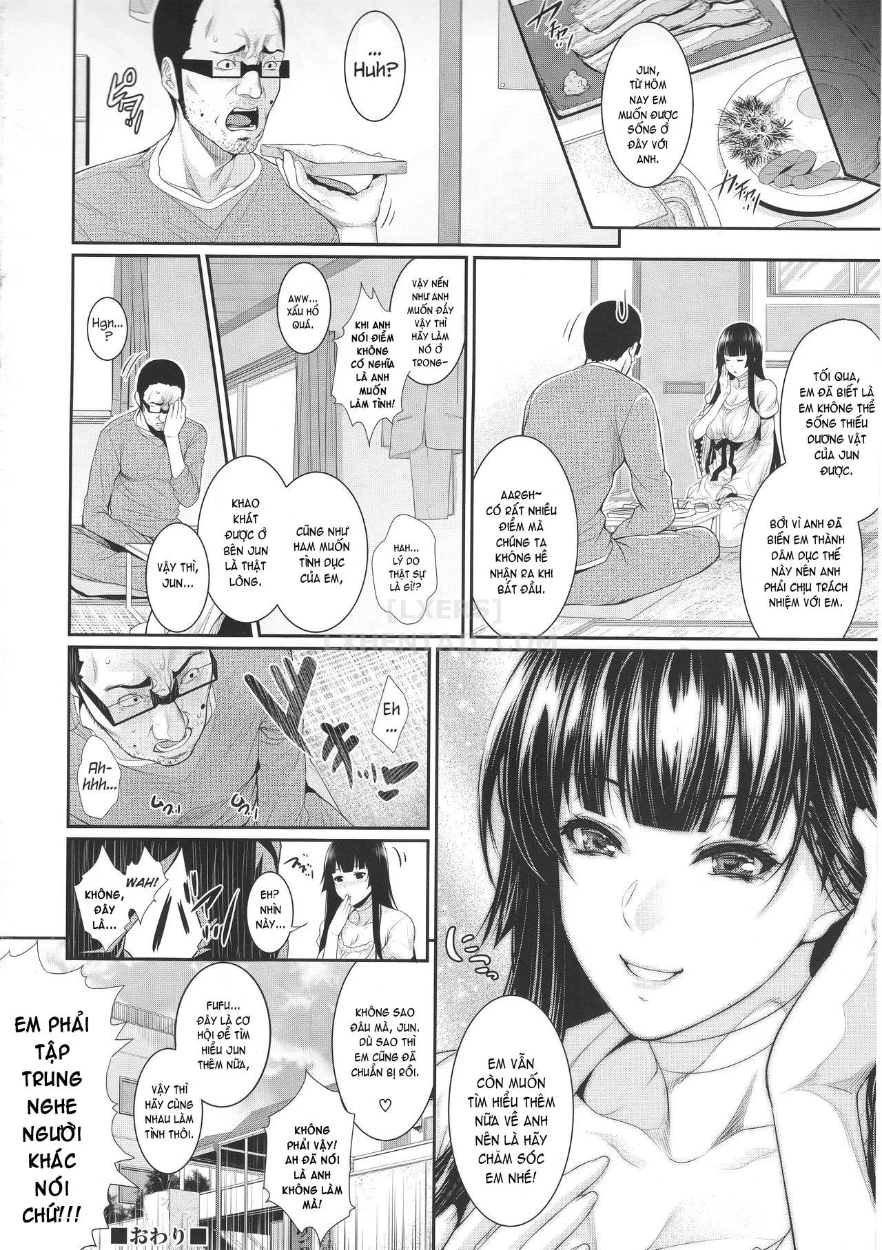 HentaiVN.net - Ảnh 25 - Yonjyouhan X Monogatari - Chap 1