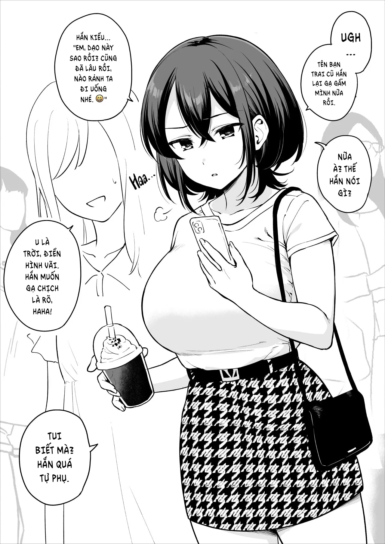 HentaiVN.net - Ảnh 3 - Không thể thoát khỏi tay người yêu cũ [Jibun no Karada o Shiri Tsukushiteru Motokare ni Yobidasarete Nagasare Ecchi Shichau Ko] - Chap 1