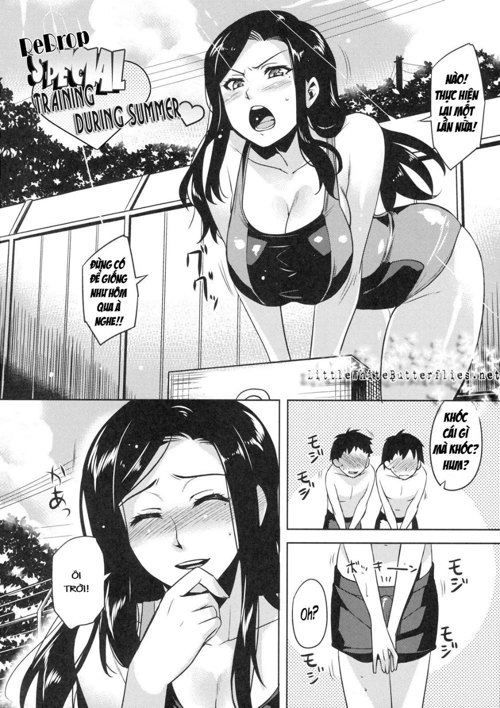HentaiVN.net - Ảnh 3 - Thể thao Redrop [Special Training During Summer ; Sex camp] - Chap 1