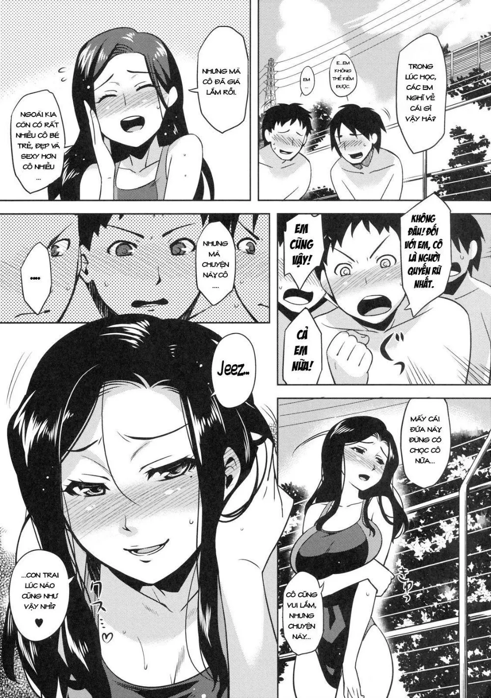 HentaiVN.net - Ảnh 4 - Thể thao Redrop [Special Training During Summer ; Sex camp] - Chap 1