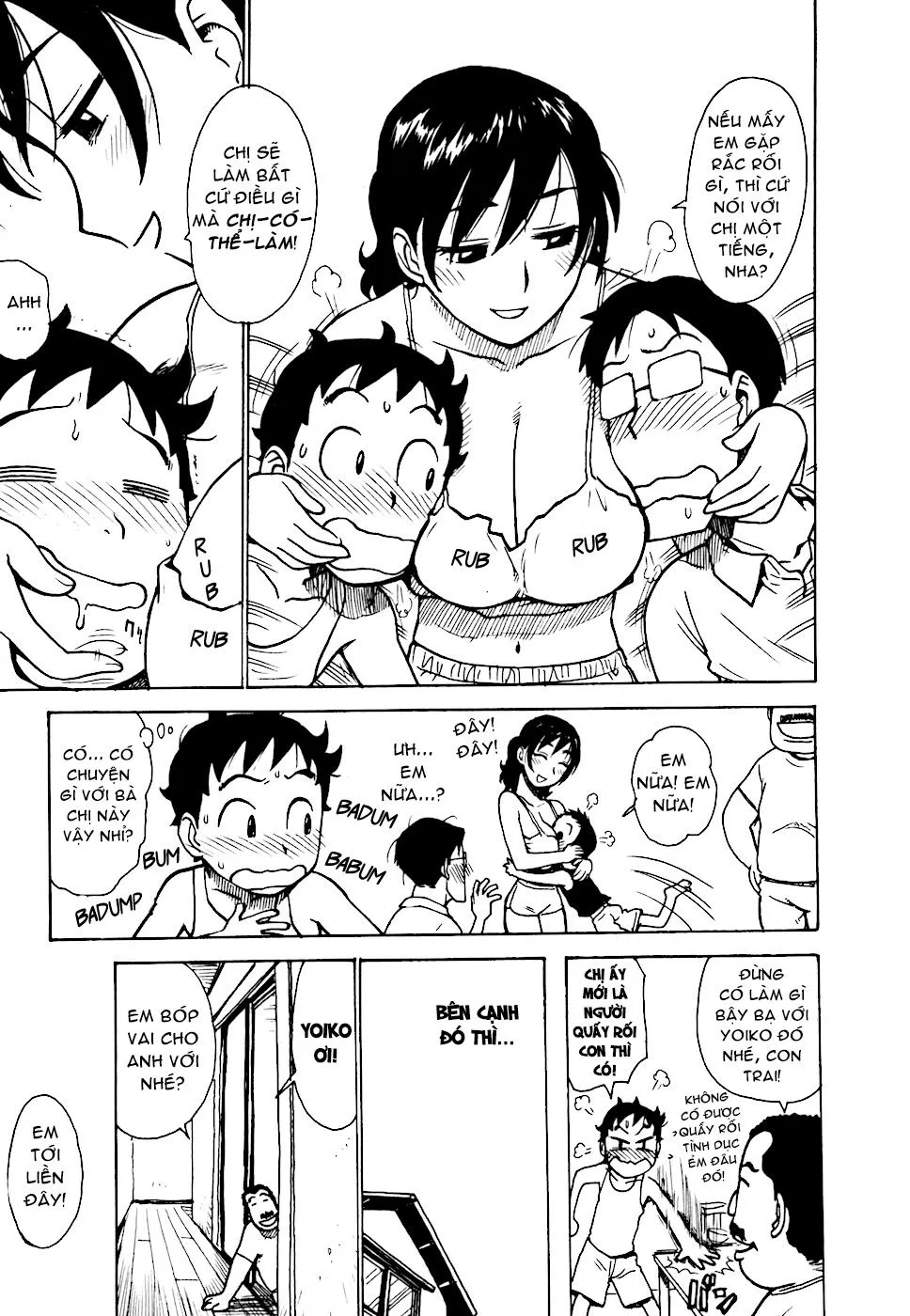 HentaiVN.net - Ảnh 10 - Chị Giúp Việc Dâm Đãng [Hebereke; へべれけ] - Chap 1
