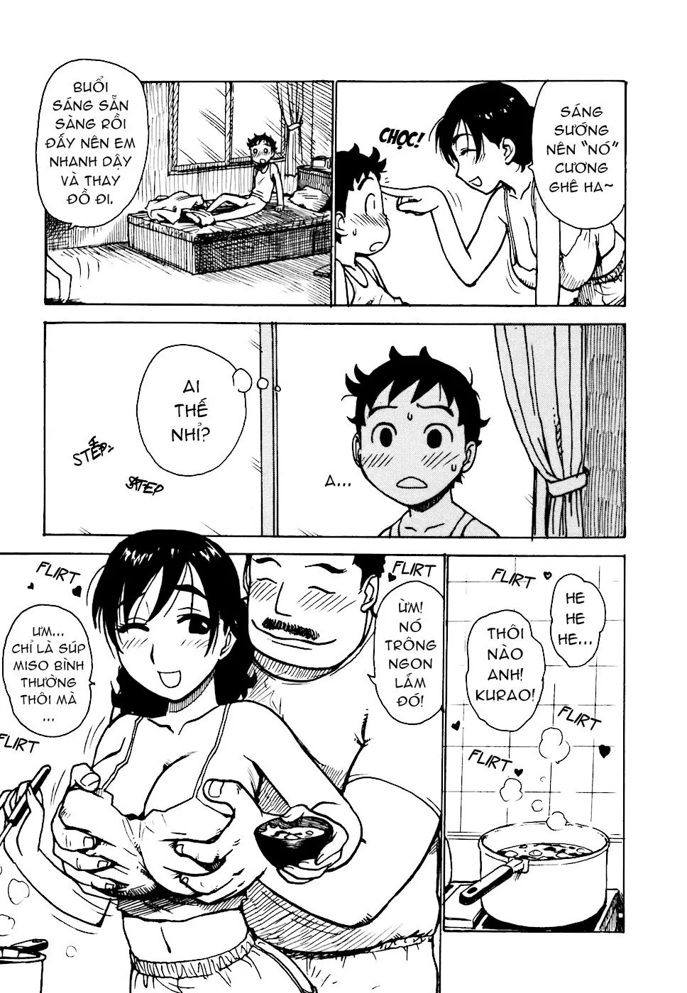 HentaiVN.net - Ảnh 8 - Chị Giúp Việc Dâm Đãng [Hebereke; へべれけ] - Chap 1