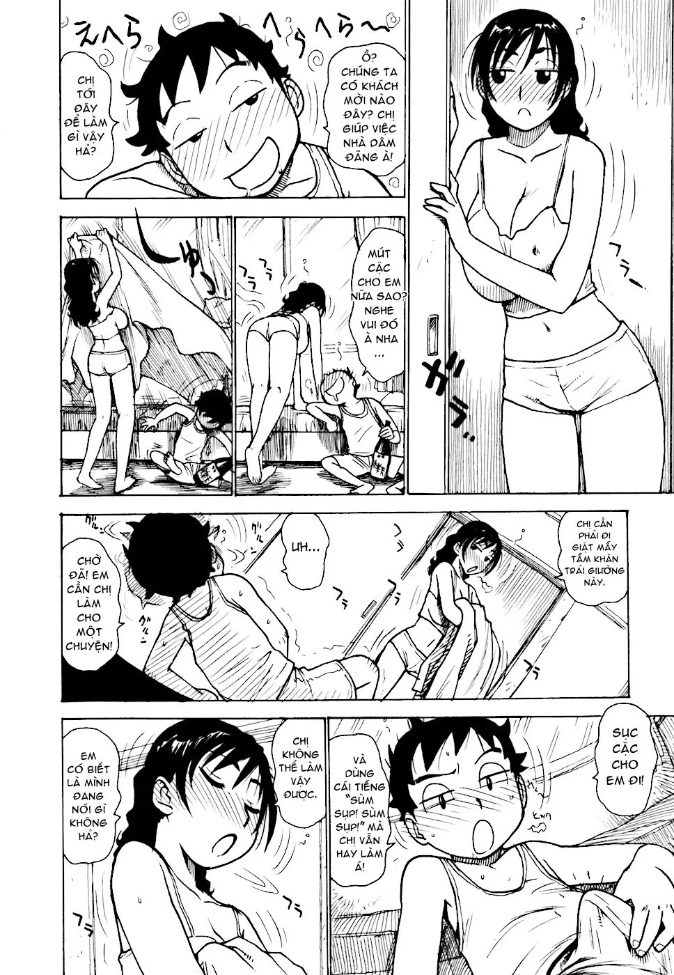 HentaiVN.net - Ảnh 11 - Chị Giúp Việc Dâm Đãng [Hebereke; へべれけ] - Chap 2