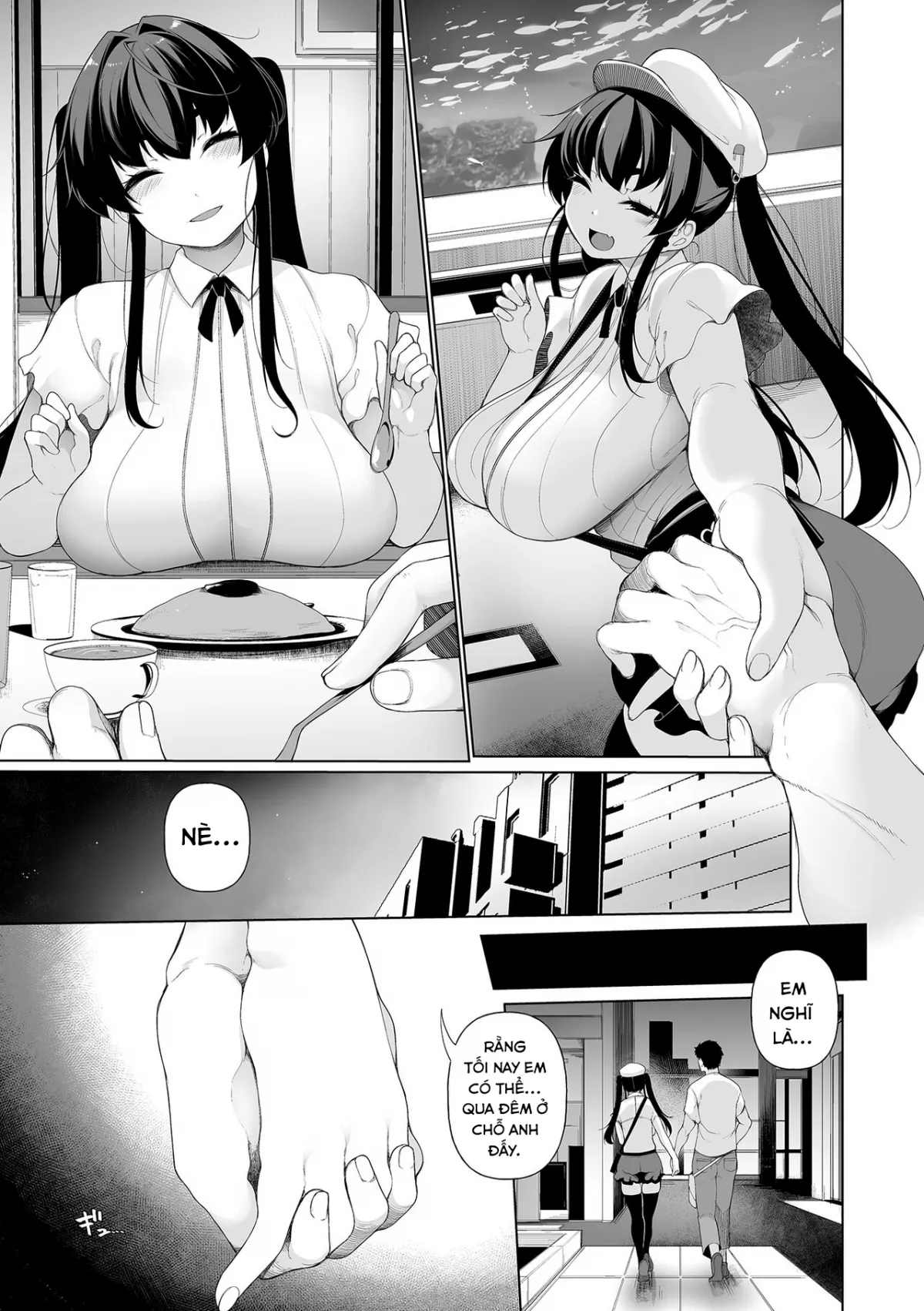 HentaiVN.net - Ảnh 5 - Ichinen Kanojo [My Honeymoon Hone] - Chap 1