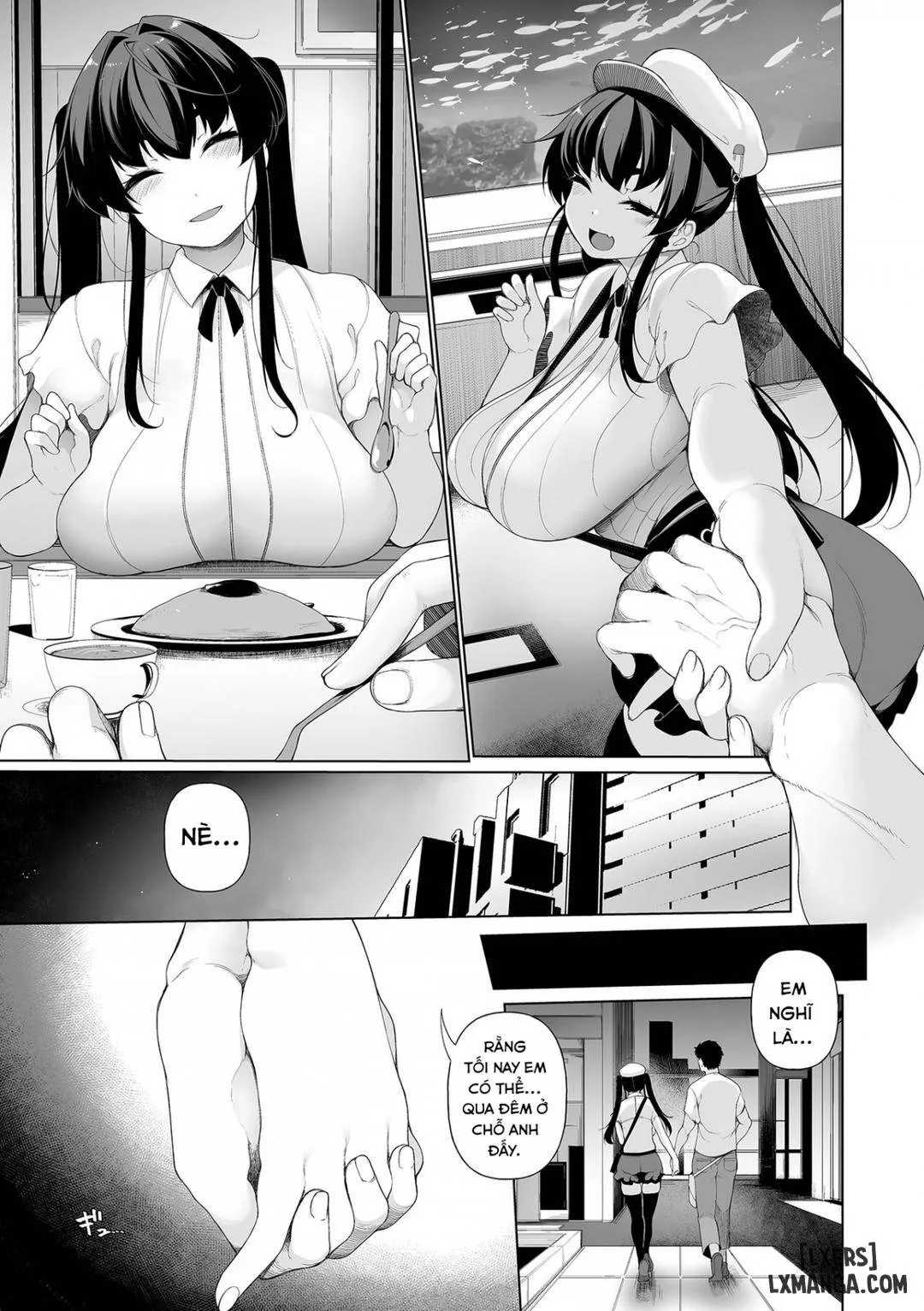 HentaiVN.net - Ảnh 3 - Ichinen Kanojo [My Honeymoon Hone] - Chap 2