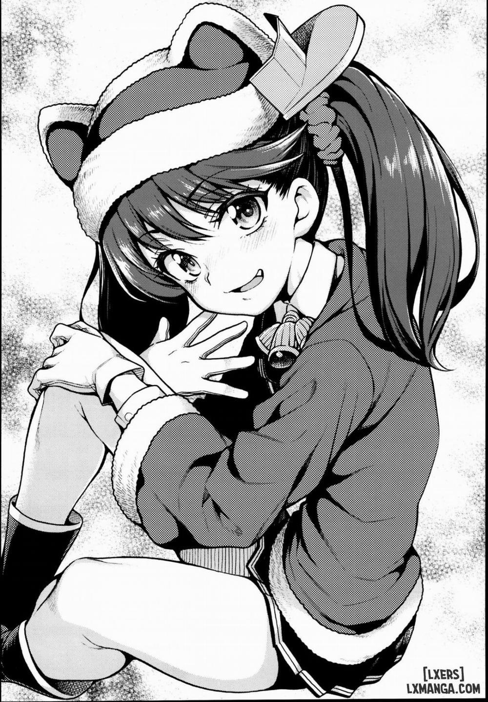 HentaiVN.net - Ảnh 3 - Anh chàng may mắn trong đêm giáng sinh [Ryuujou-chan ga Yattekita] - Chap 1