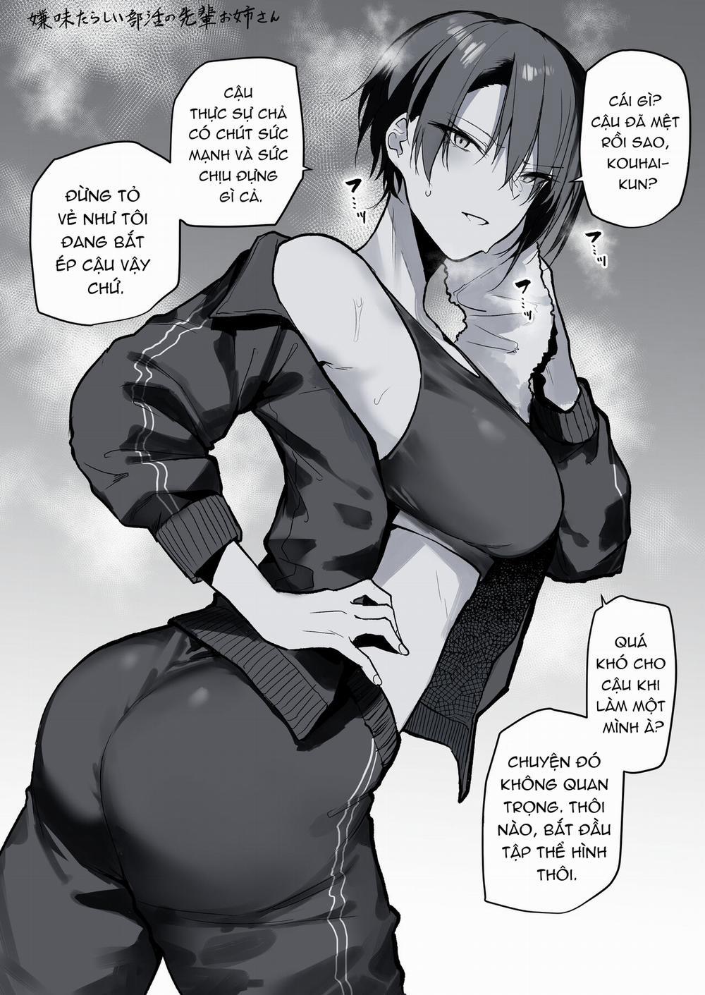 HentaiVN.net - Ảnh 3 - Hoạt động câu lạc bộ cùng với chị tiền bối hay châm biếm [Iyami Tarashii Bukatsu no Senpai Onee-san] - Chap 1