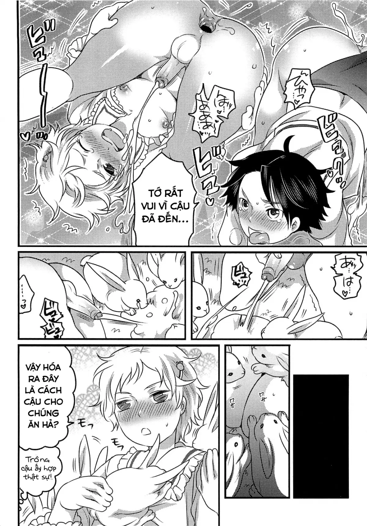 HentaiVN.net - Ảnh 7 - Ore To Aitsu To Usagigoya - Chap 1