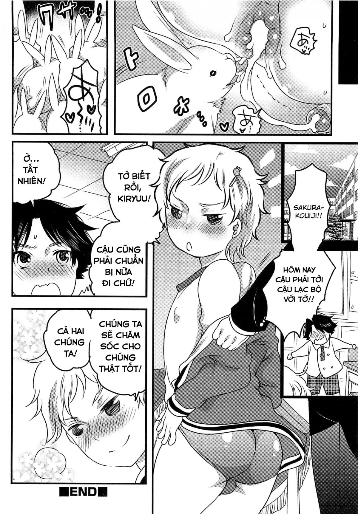 HentaiVN.net - Ảnh 12 - Ore To Aitsu To Usagigoya - Chap 1