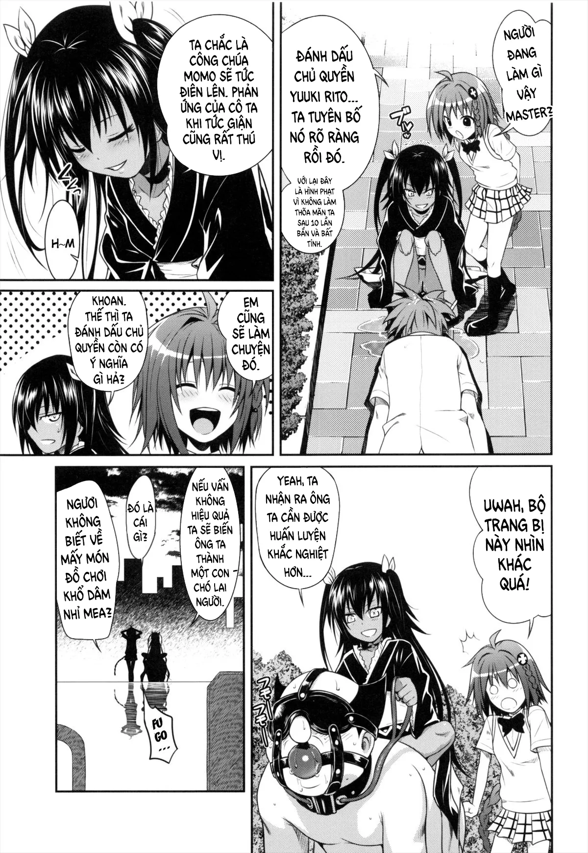 HentaiVN.net - Ảnh 25 - NEMESIS ❀ NAMESIS (To love-ru Darkness) [NEMESIS-NAMESIS] - Chap 1