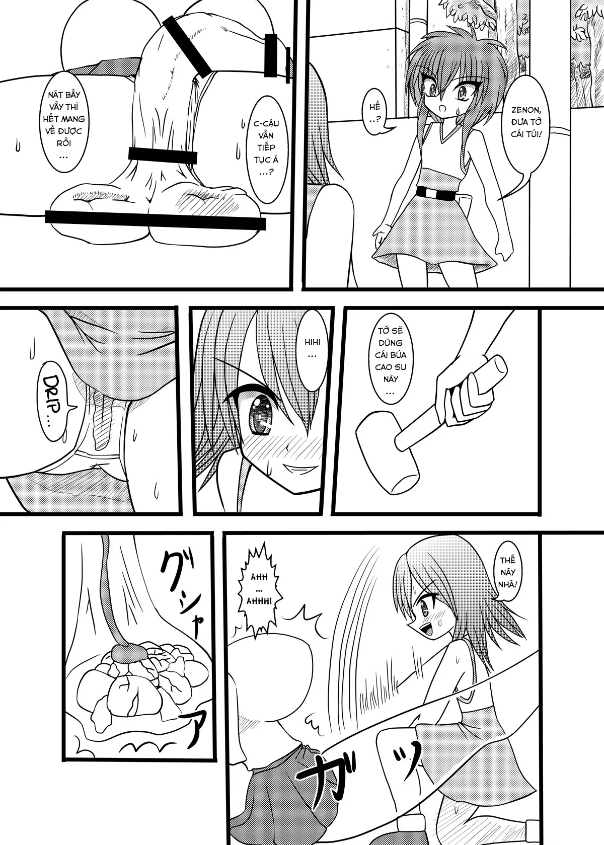 HentaiVN.net - Ảnh 6 - Ăn Trứng Dái! [Nuts Eater] - Chap 1