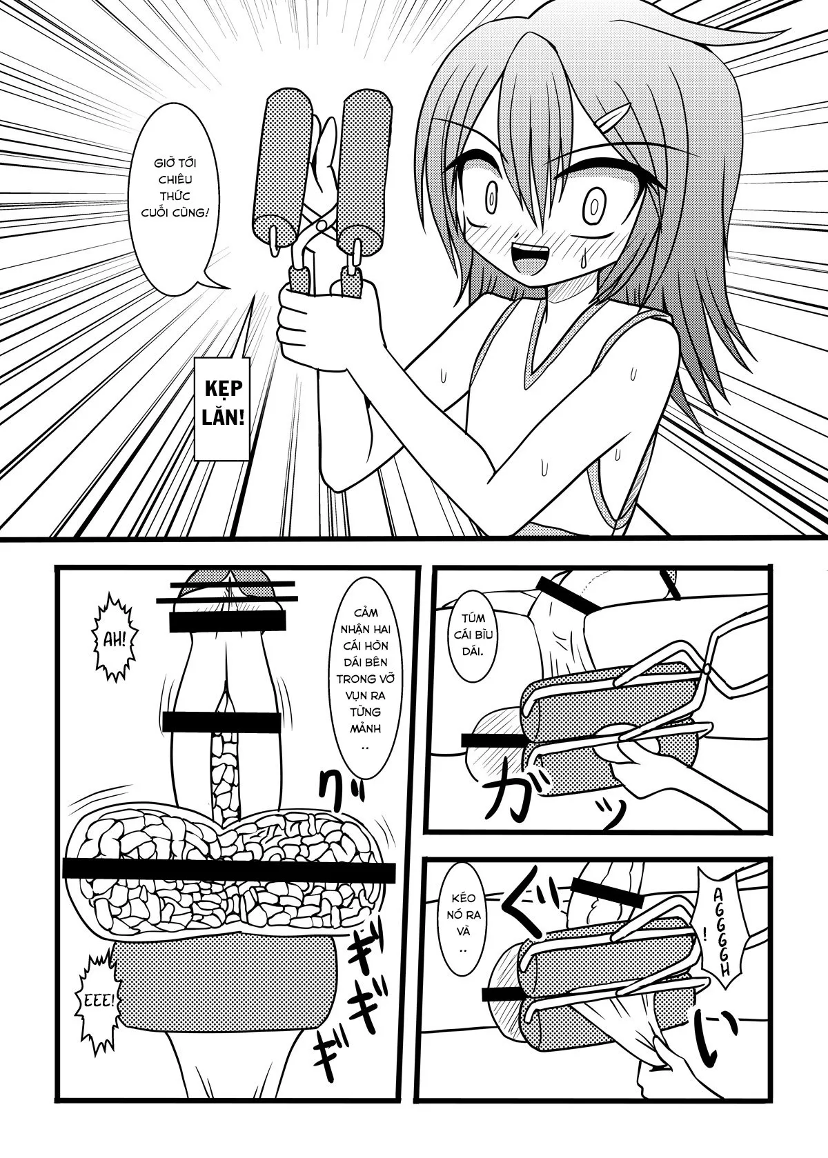 HentaiVN.net - Ảnh 8 - Ăn Trứng Dái! [Nuts Eater] - Chap 1