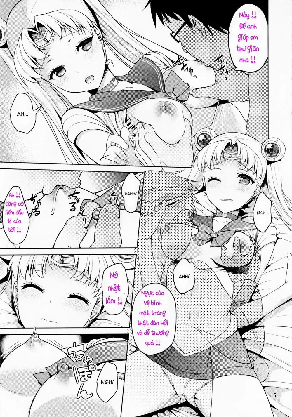 HentaiVN.net - Ảnh 5 - MOON FREAK ANOTHER (Sailor Moon) - Chap 1