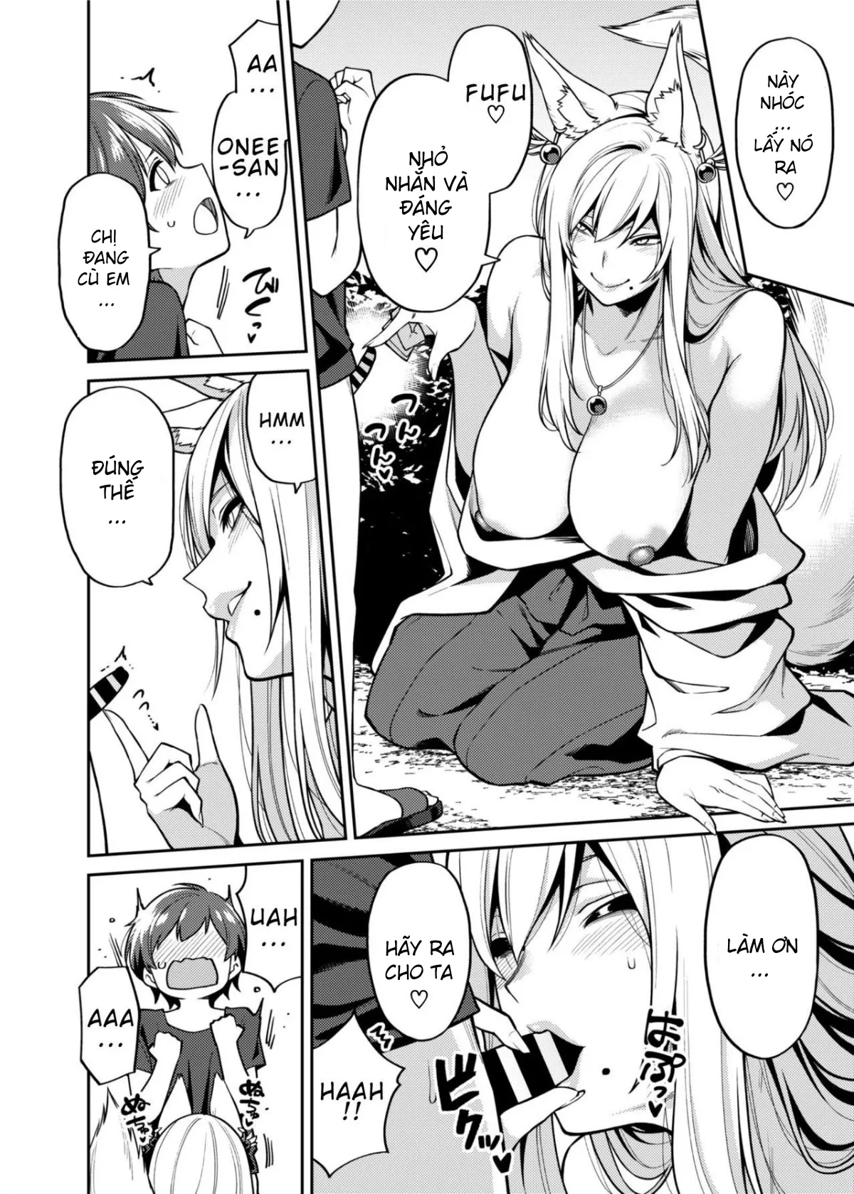 HentaiVN.net - Ảnh 11 - Takkun and the Fox Onee-san [Takkun to Kitsune no Onee-san] - Chap 1