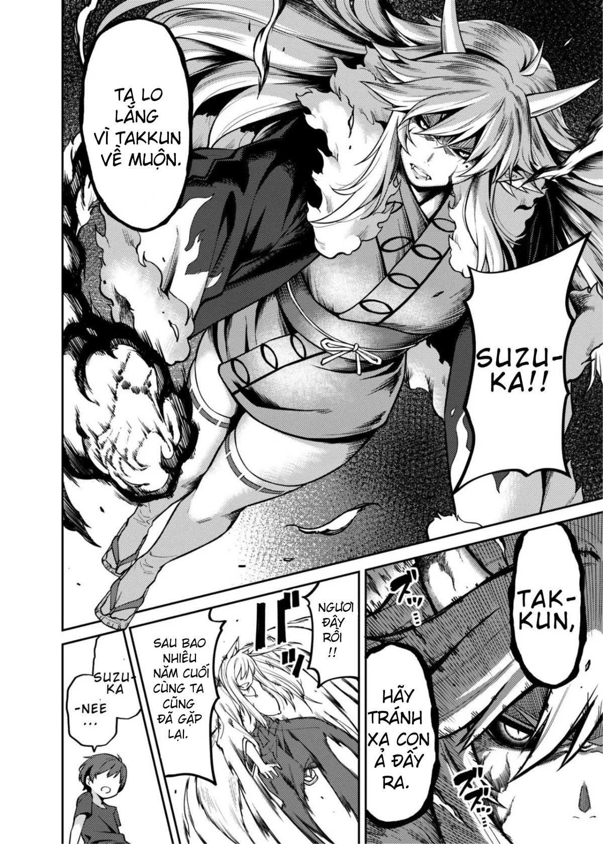 HentaiVN.net - Ảnh 23 - Takkun and the Fox Onee-san [Takkun to Kitsune no Onee-san] - Chap 1